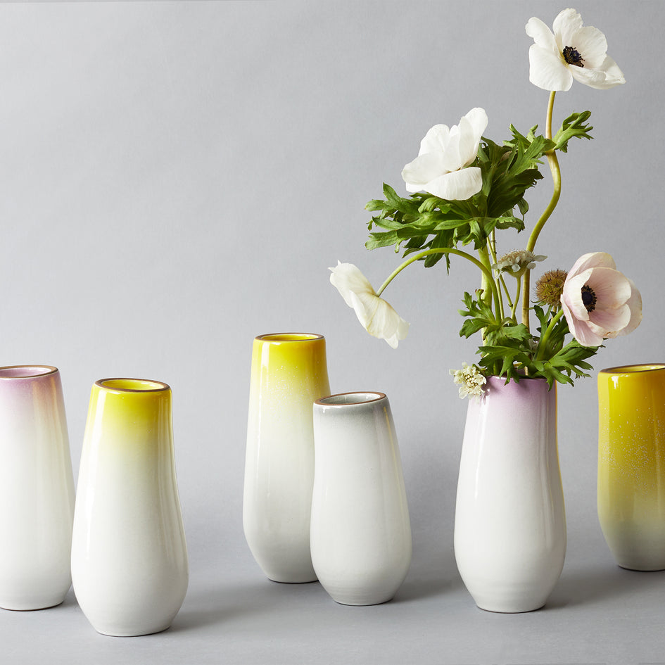 Sprout Vase in Light Grey Whale Gradient Image 3