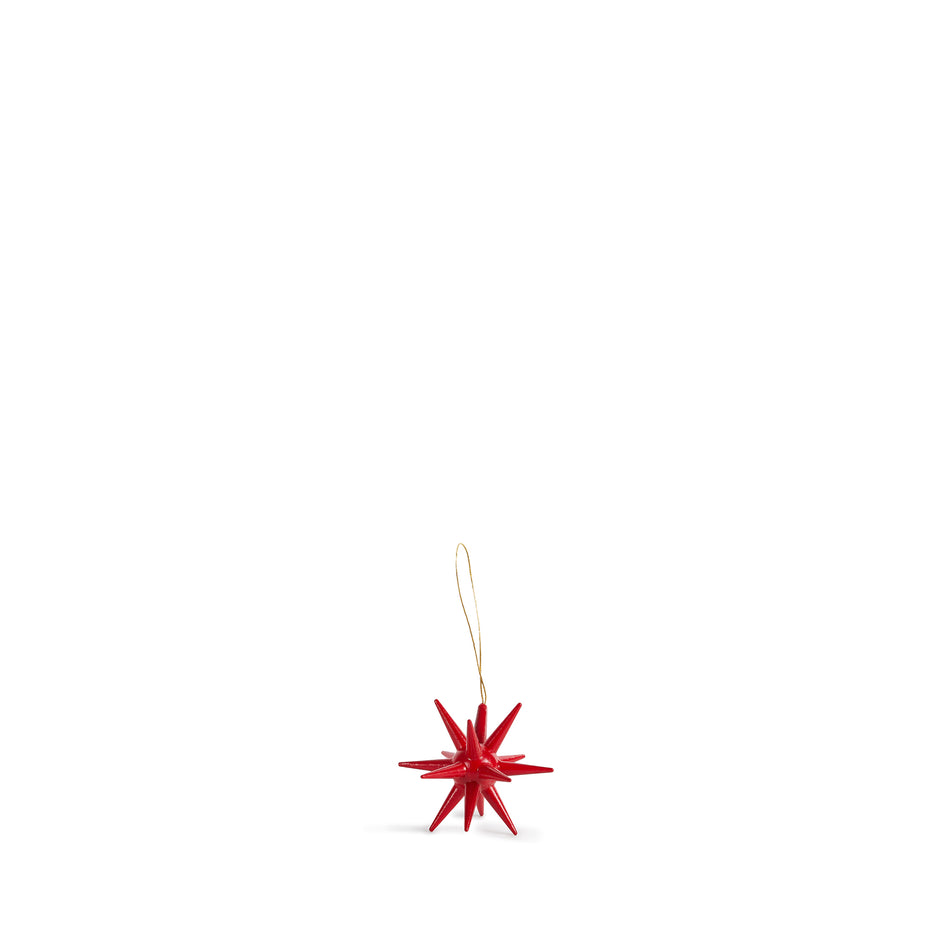 Starburst Ornament in Red Image 1