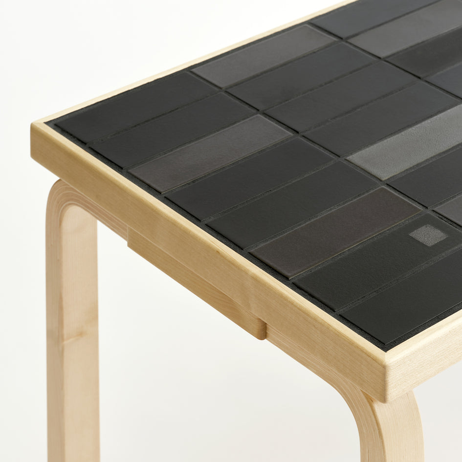 Tile Table Rectangular in Black+ Image 3