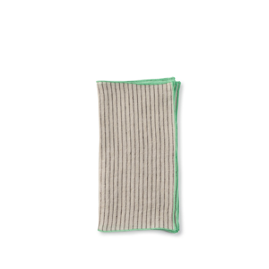 Small Napkin in Mixed Stripe (Set of 4) Image 1