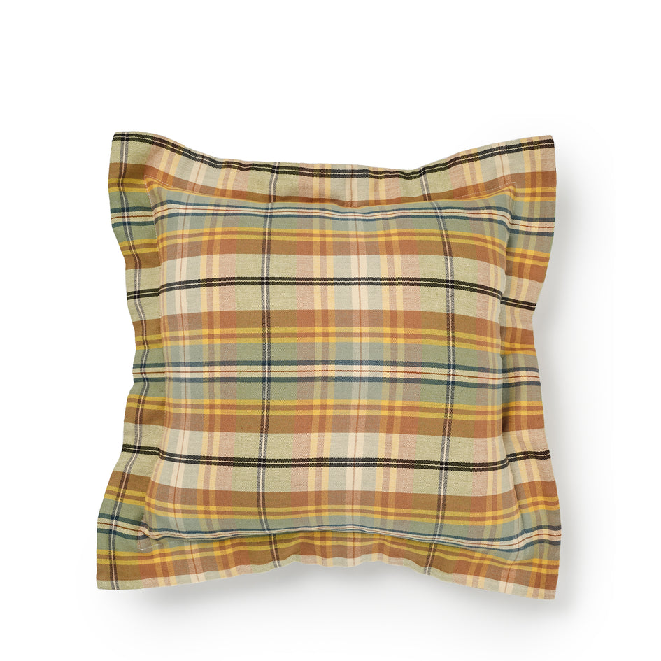 Square Pillow in Cottage Plaid Image 1