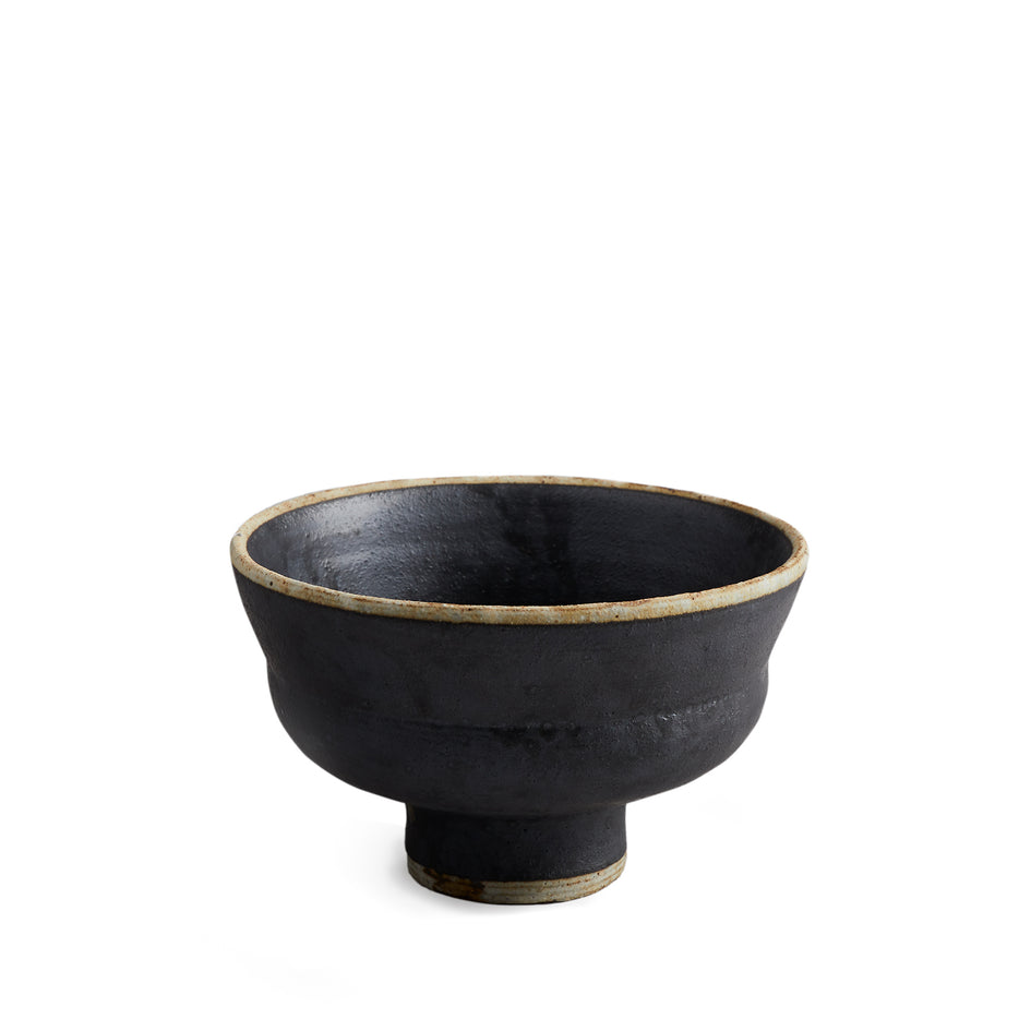 #17 Matcha Bowl in Kohiki au Noir Image 1