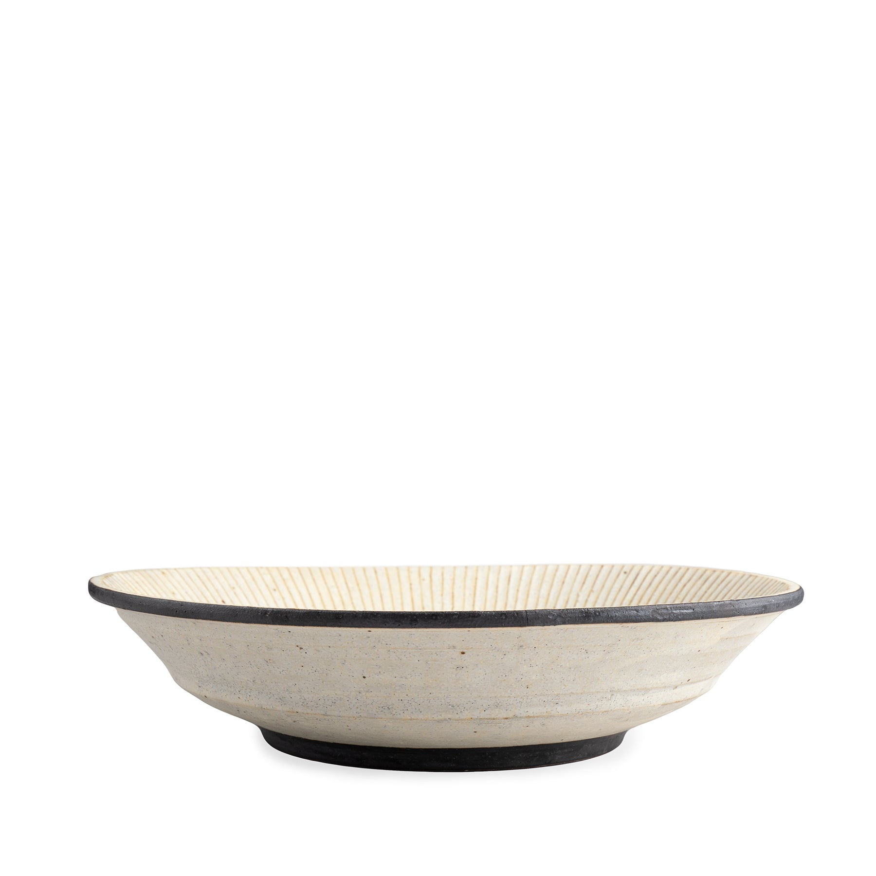 #42 Extra Large Shallow Pleated Bowl Zoom Image 1