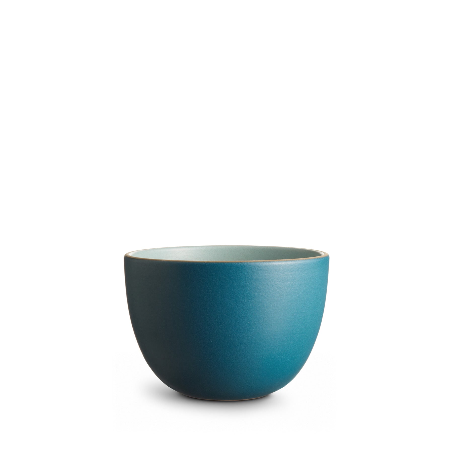 Deep Serving Bowl in Aqua Turquoise Zoom Image 1