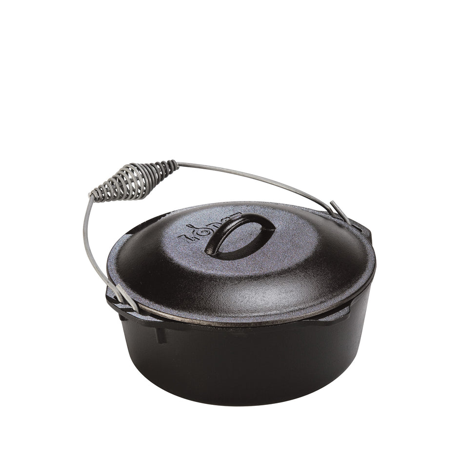 Cast Iron Dutch Oven with Spiral Handle 7qt Image 1