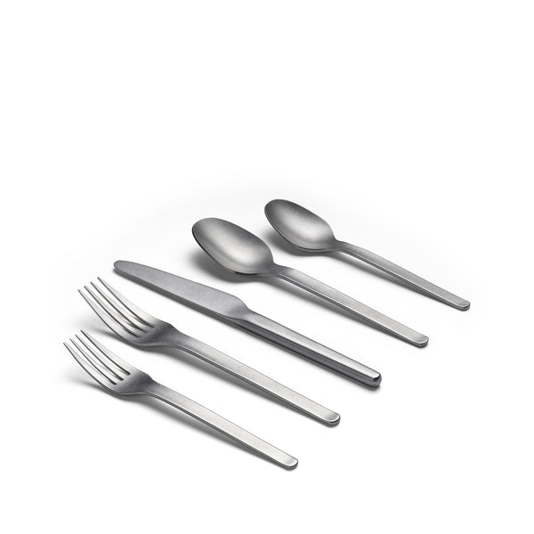 Muir Flatware in Tumbled (5 piece setting)
