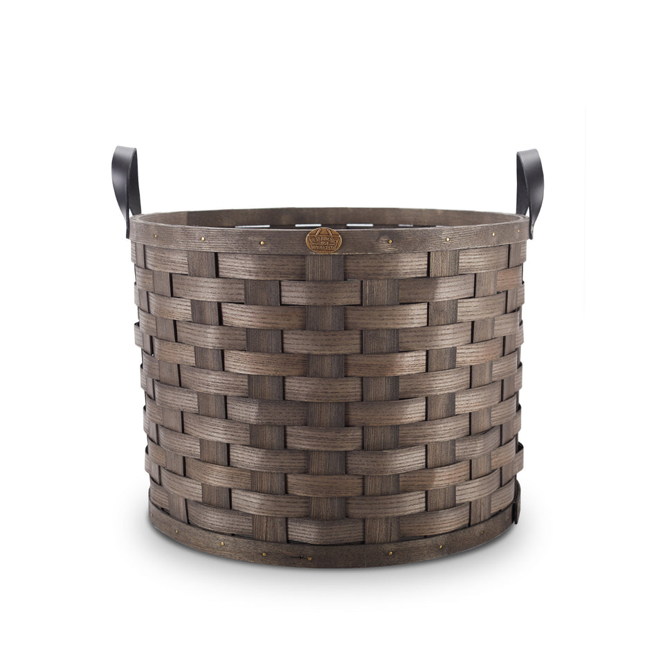 Large Laundry Basket in Gray Image 1