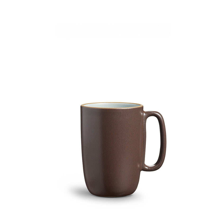 Large Mug in Aqua Chocolate Brown Zoom Image 1