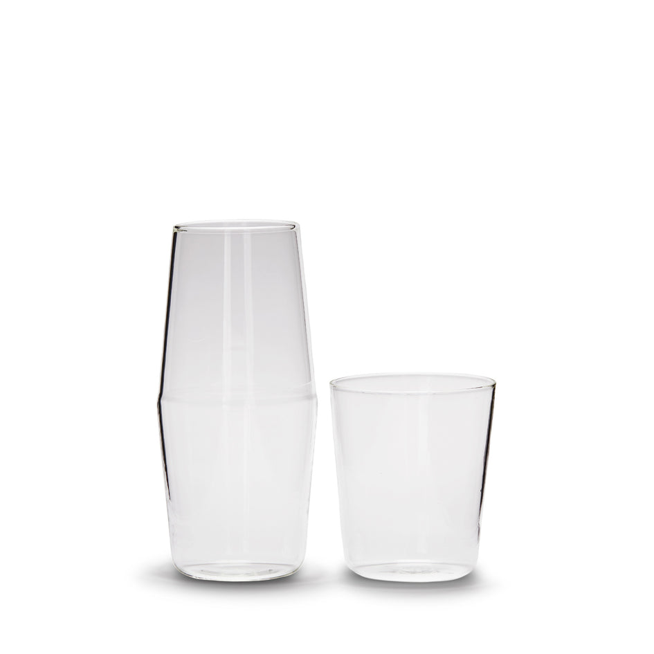 Luisa Bonne Nuit Carafe and Cup in Clear Image 1