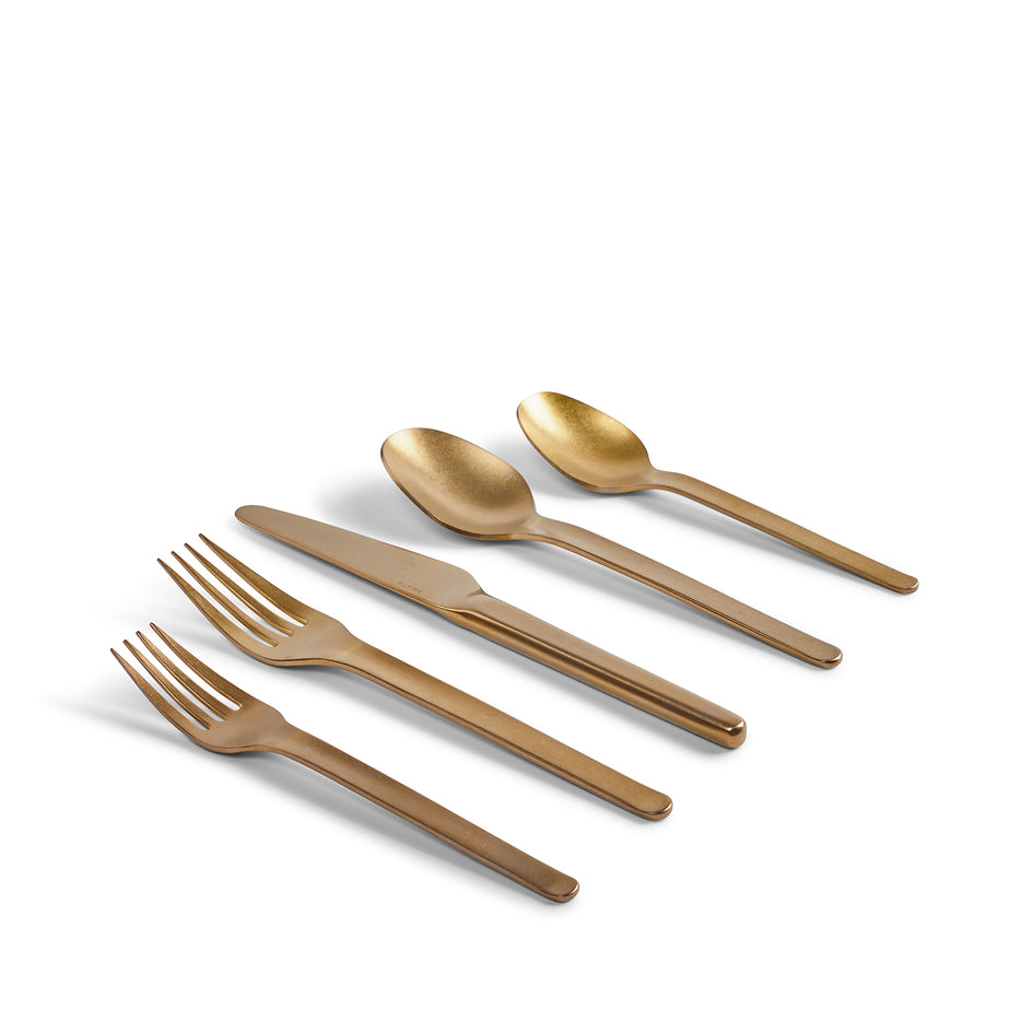 Muir Flatware in Amber (5 Piece Setting) Zoom Image 2
