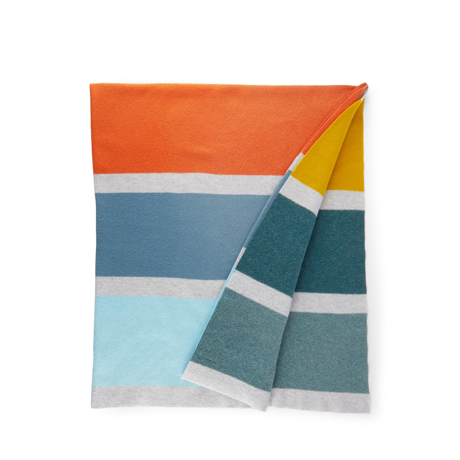 Merino Lambswool Palette Throw in Midcentury Image 1