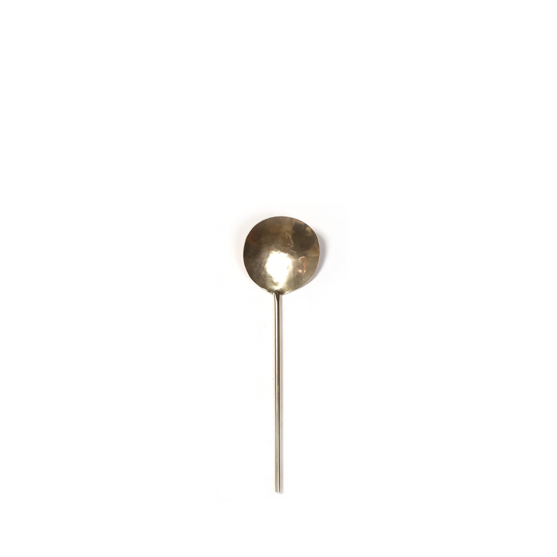 Brass Serving Spoon Zoom Image 1