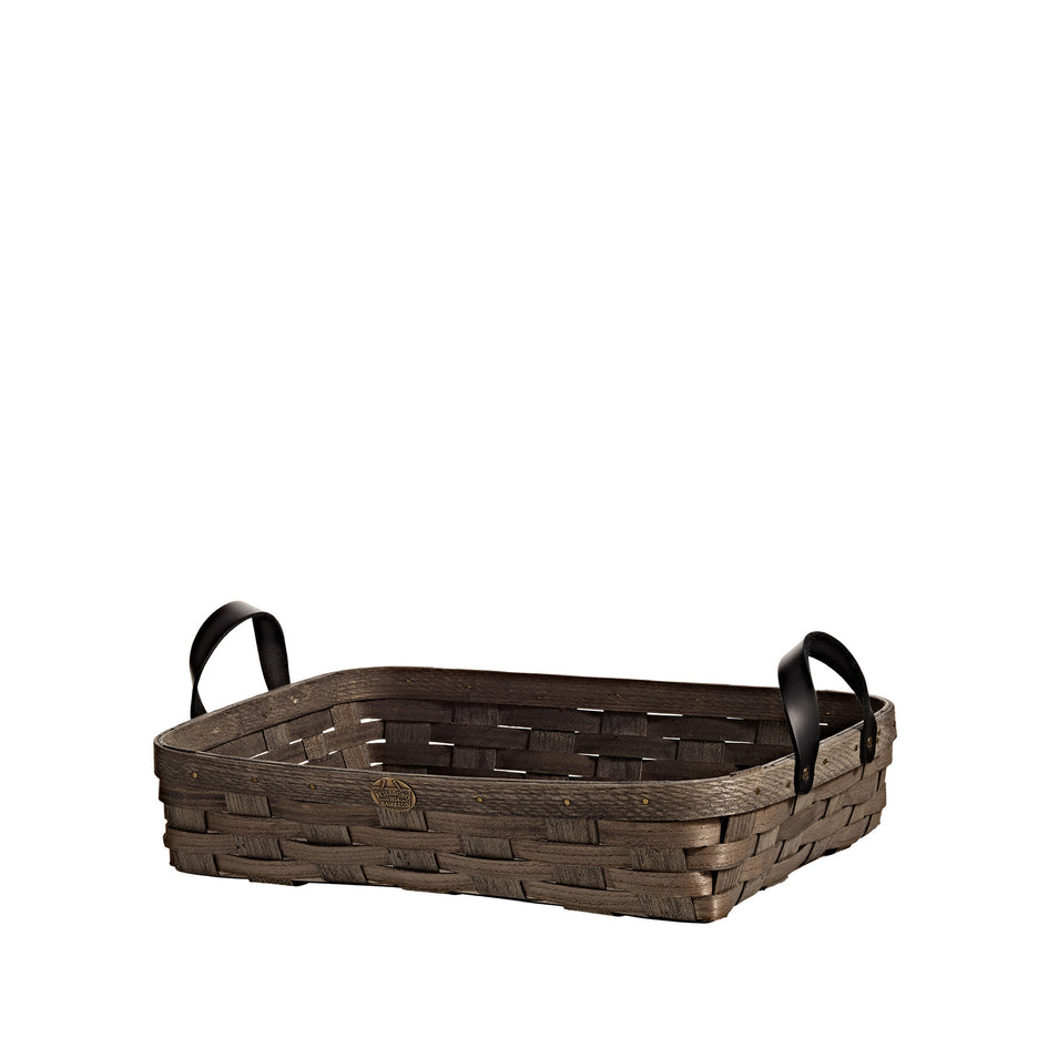 Serving Basket in Driftwood Grey Image 1