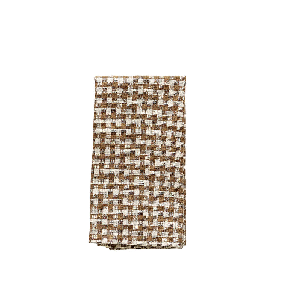 Organic Cotton Gingham Tea Towel Image 4