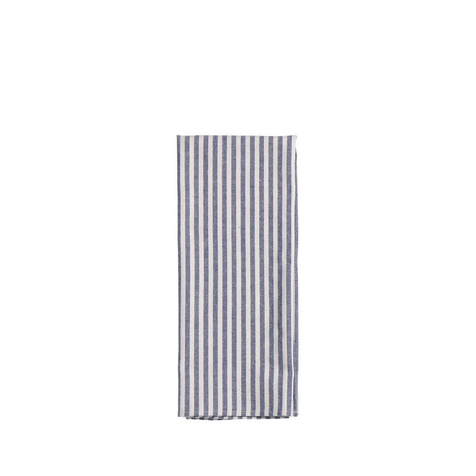 Organic Cotton Ticking Stripe Tea Towel Image 1
